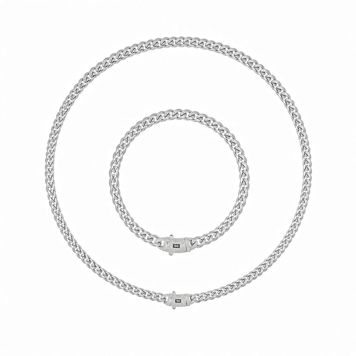 Set Monaco 6mm - Silver