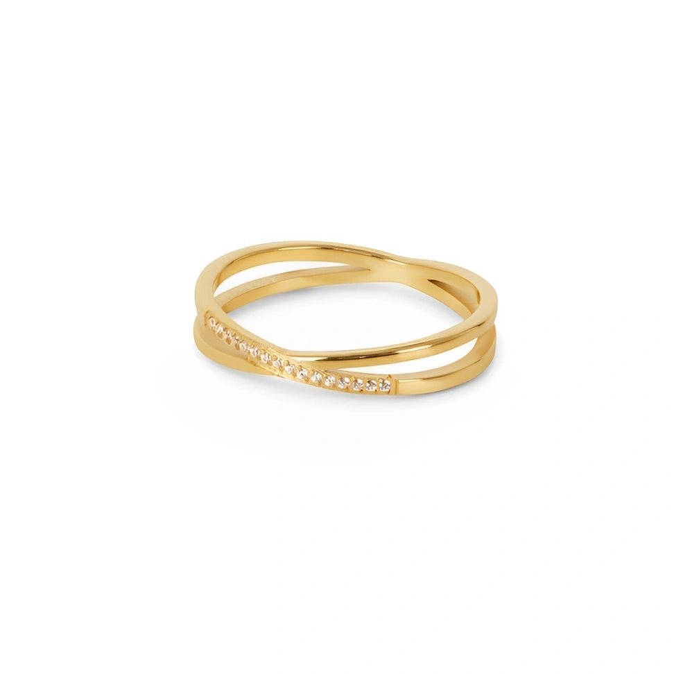 Inel - Twist Shine Gold - RAFINI