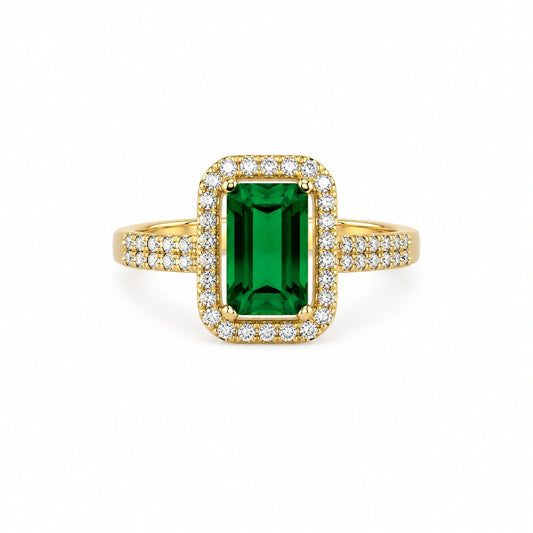 Inel - Emerald Prestige