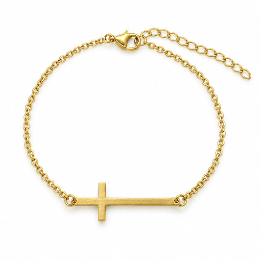 Bratara Gold - Cruce