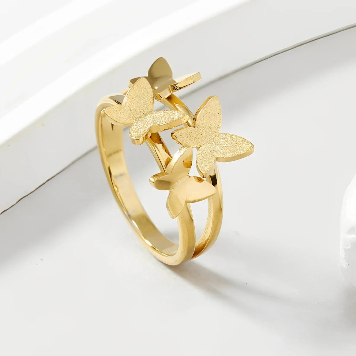 Inel - Gold Butterfly - RAFINI
