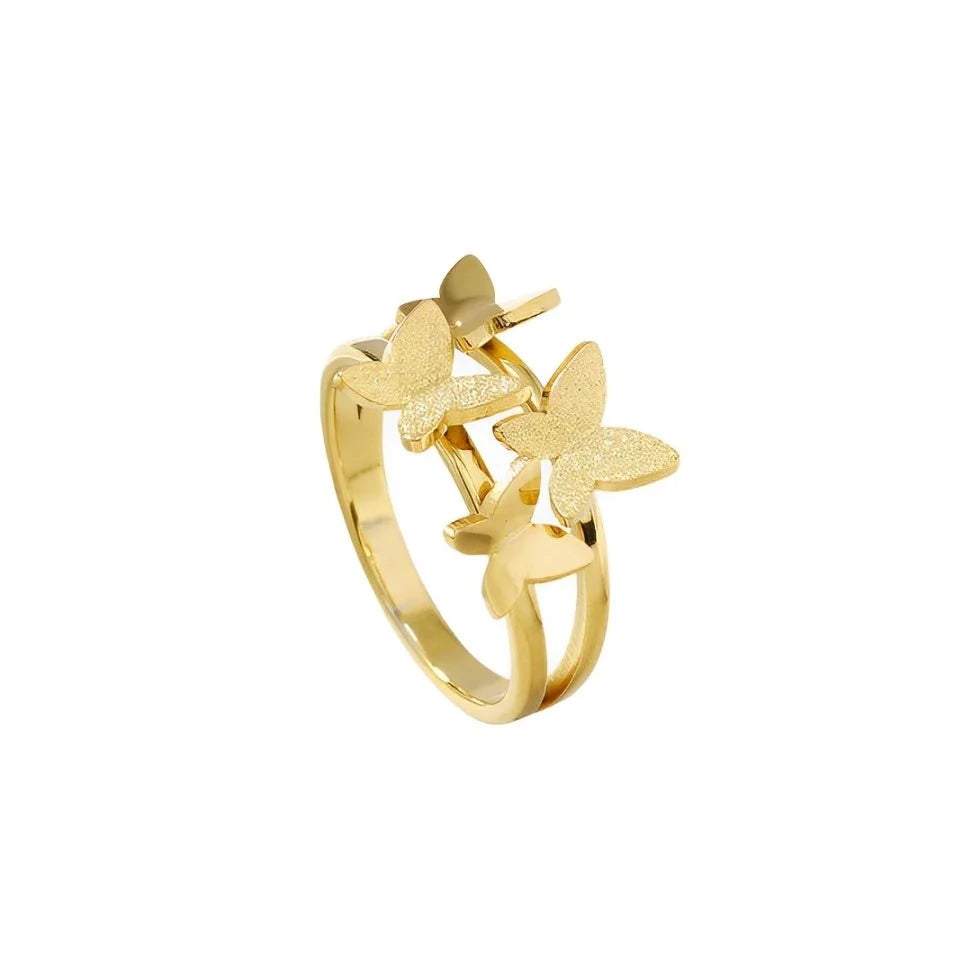Inel - Gold Butterfly - RAFINI