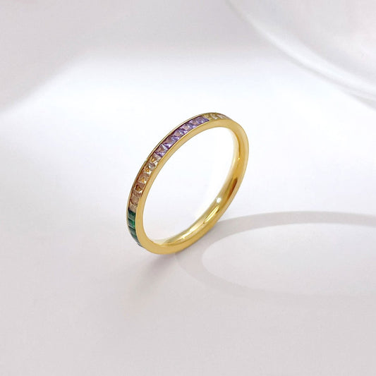 Inel Rainbow - Gold - RAFINI