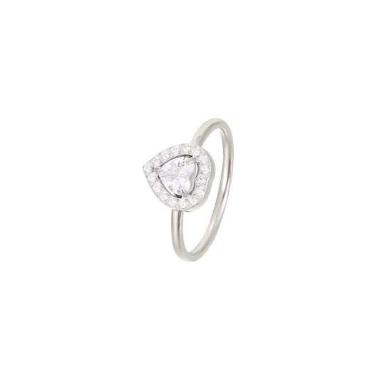 Inel Silver Heart cu Pietre - RAFINI