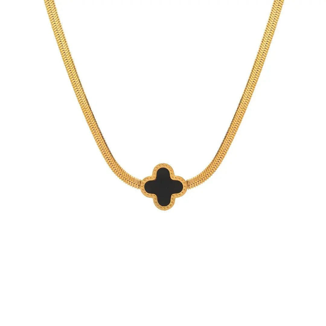Lantisor Royal Clover - Negru - RAFINI