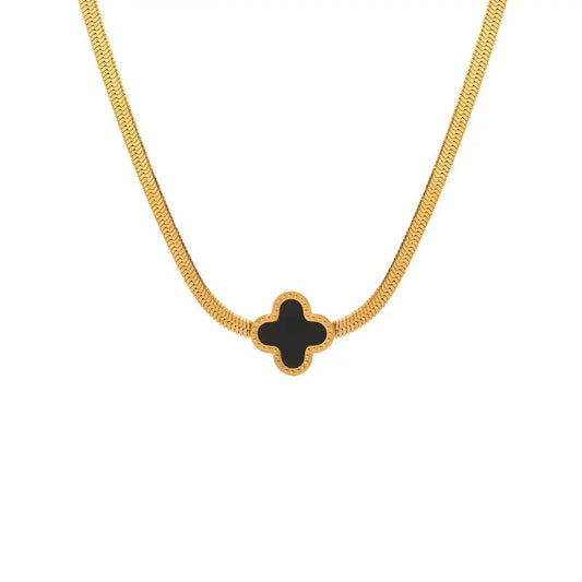 Lantisor Royal Clover - Negru - RAFINI