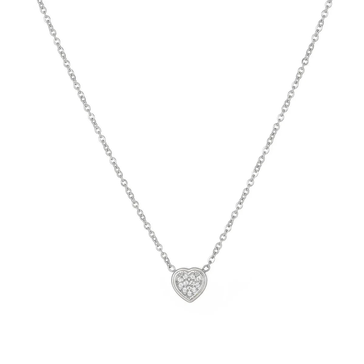 Lantisor - Silver Crystal Heart - RAFINI