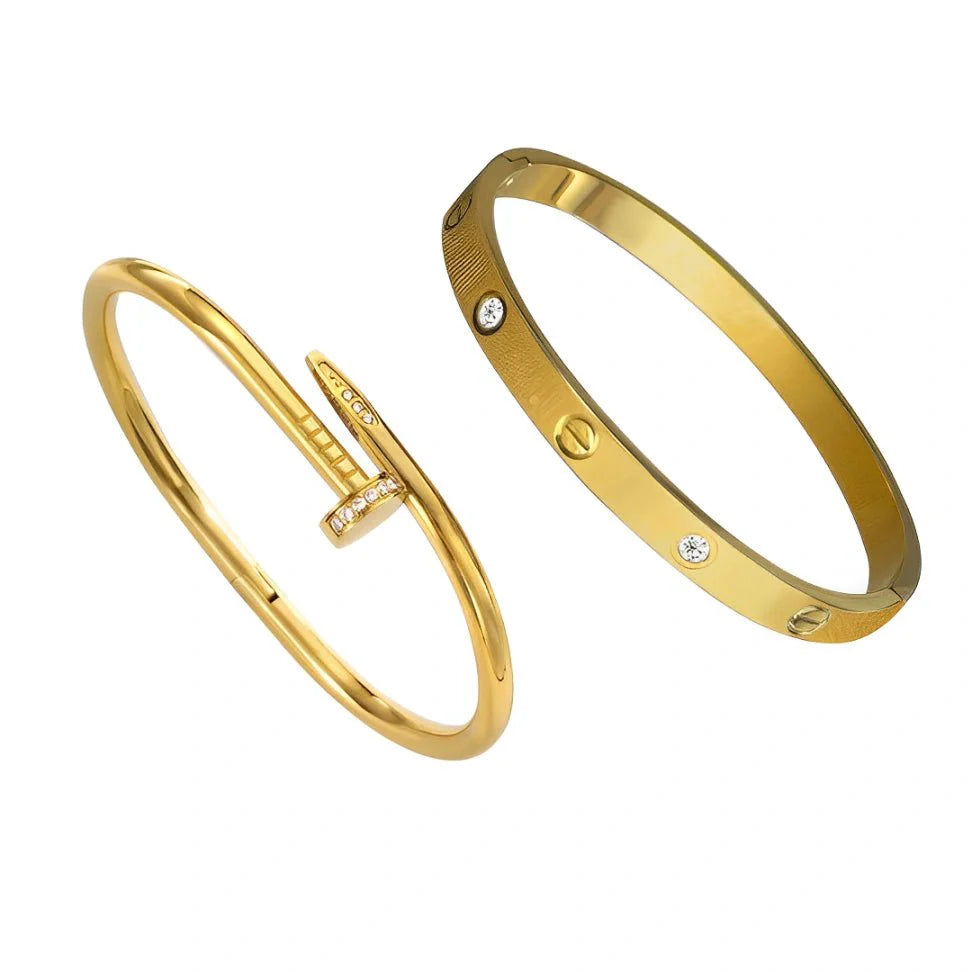 Set bratari - Golden Duo - RAFINI